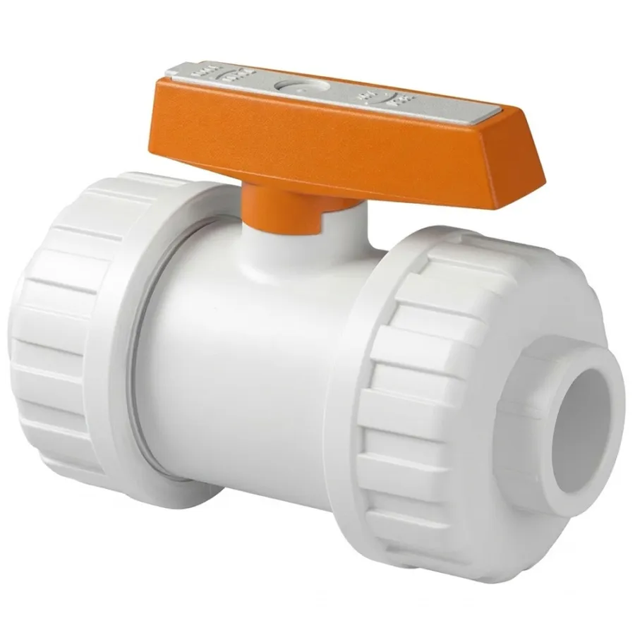 Кран шаровый TUM PLASTIK PPRC TR-TP 20 для агрессивных сред VPPB-020