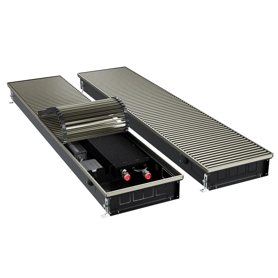 Конвектор внутрипольный Royal Thermo ATRIUM TURBO-90/300/900-DG-U-LB