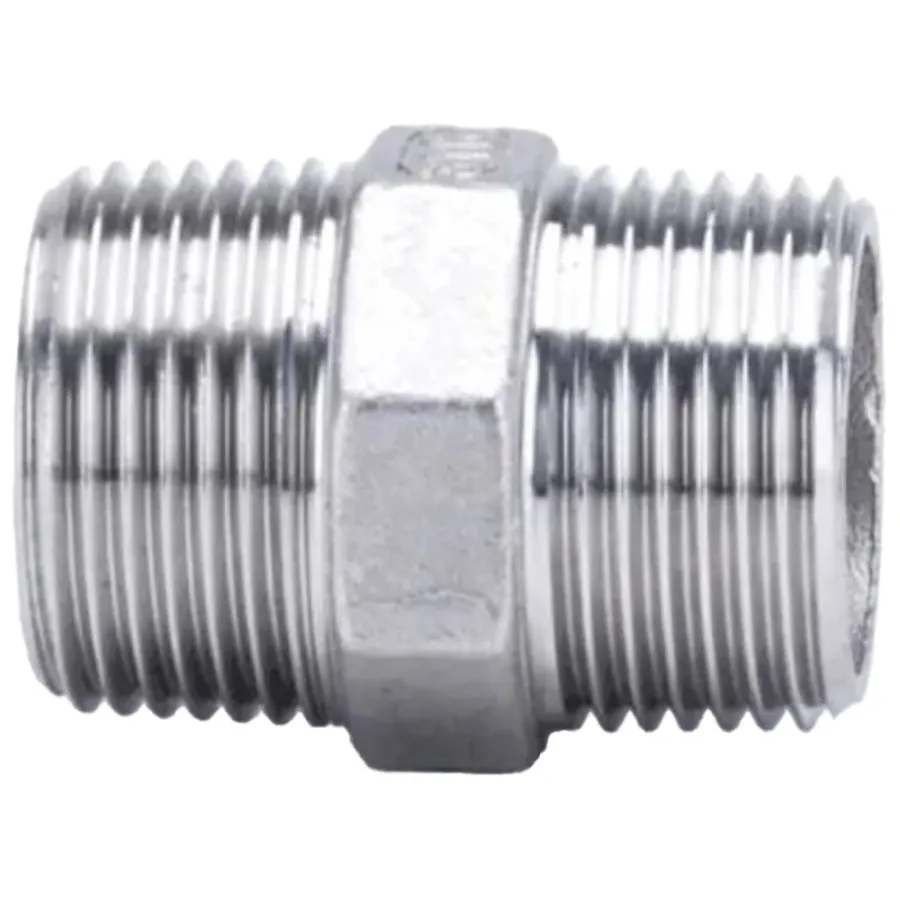Ниппель Benarmo нерж Ду40 1 1/2" НР
