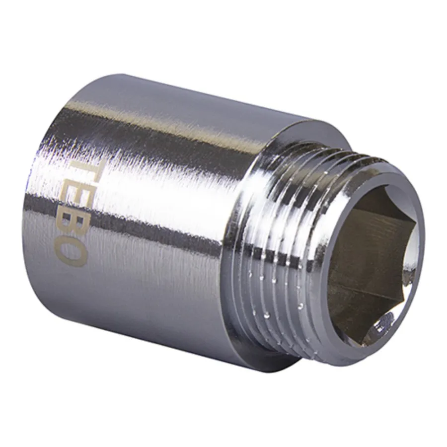 Удлинитель TEBO хромированный ВР/НР 1/2"x30 мм (36/288)