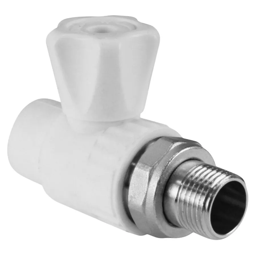 Кран шаровой для радиатора прямой 25 х 3/4" (50/10) VALFEX