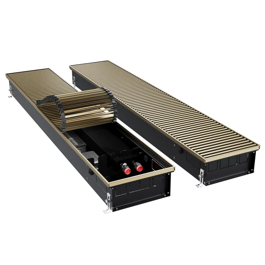 Конвектор внутрипольный Royal Thermo ATRIUM TURBO-110/250/2500-DG-U-AU
