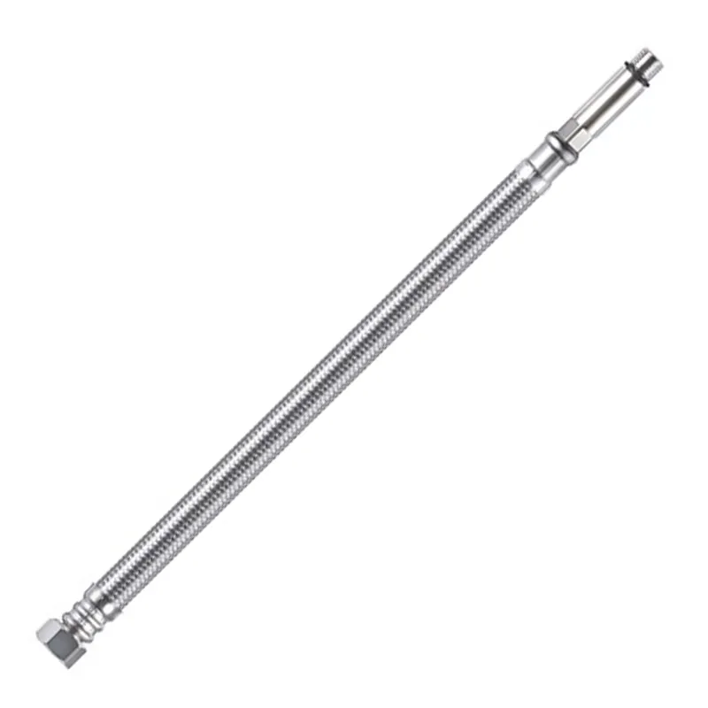 Гибкая подводка Tucai 1/2-M10x1 L37, 40см, в стальной оплетке для смесителя, вн. - нар. (9263)