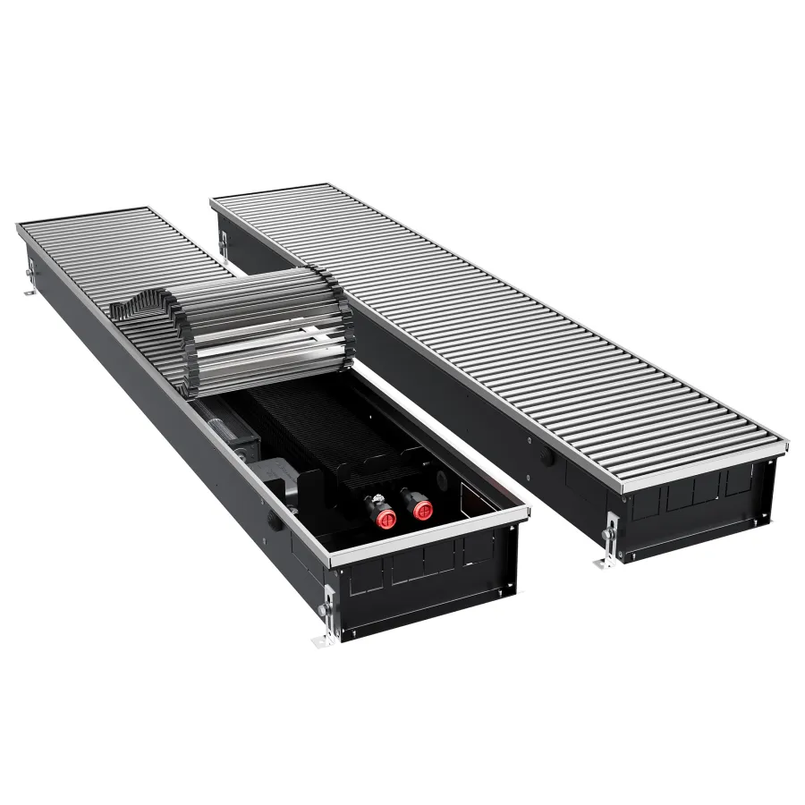 Конвектор внутрипольный Royal Thermo ATRIUM TURBO-110/250/2200-DG-U-NA
