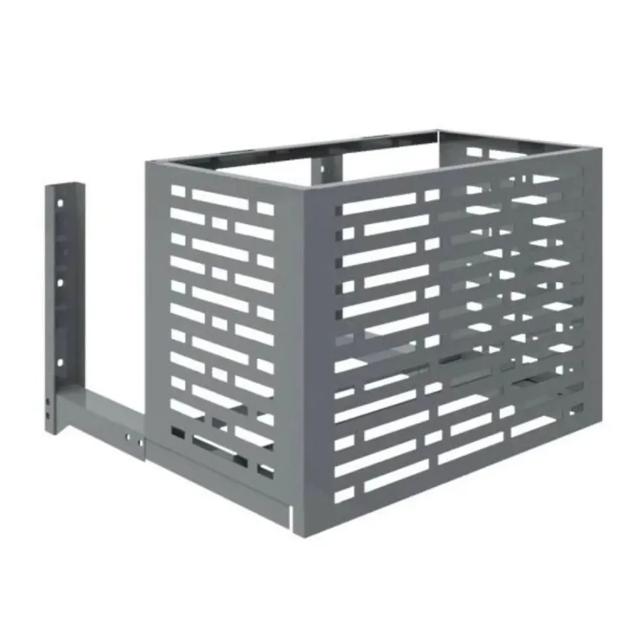 Короб Атлант д/кондиционера с кроншт. 1200х900х600 П5 Квадрат RAL7016 цв темно-серый