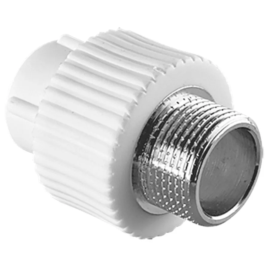 Муфта TEBO бел. PP-R комбинированная 25х1/2" НР (40/160), арт. 030020605
