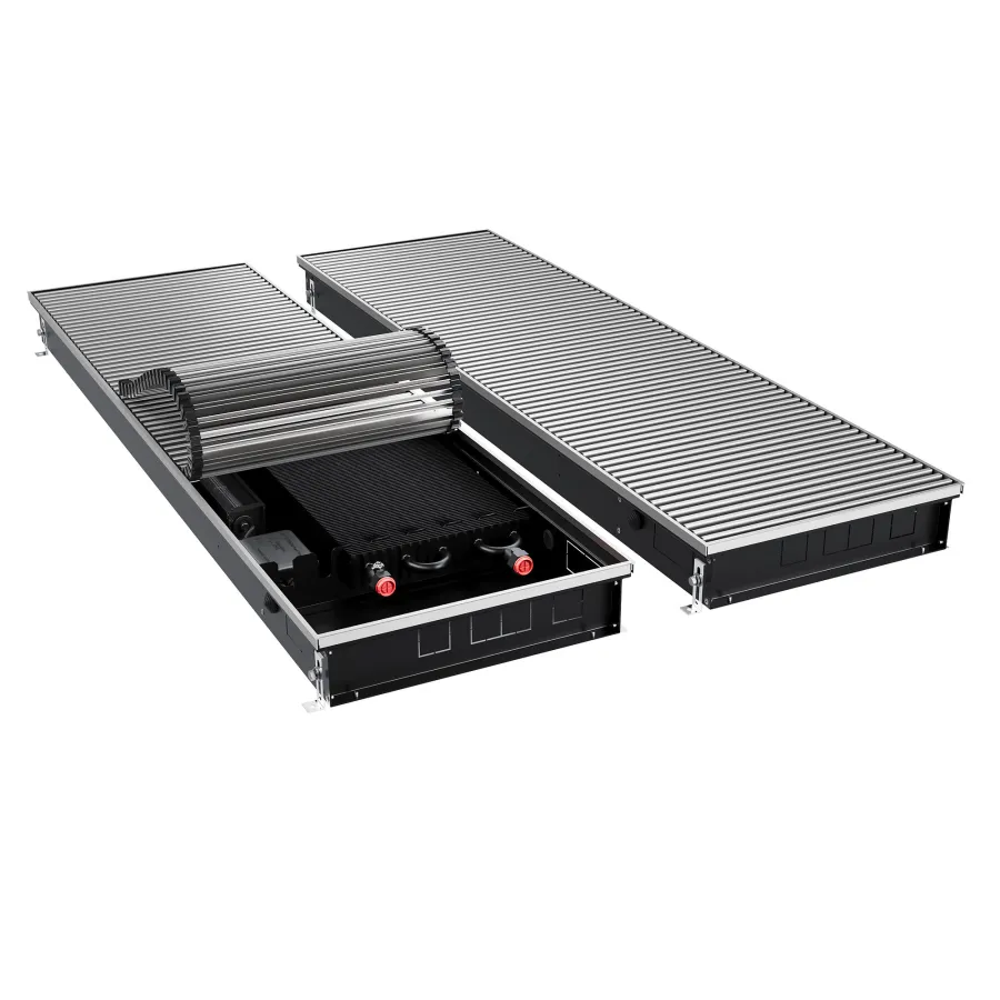 Конвектор внутрипольный Royal Thermo ATRIUM TURBO-90/400/1700-DG-U-NA
