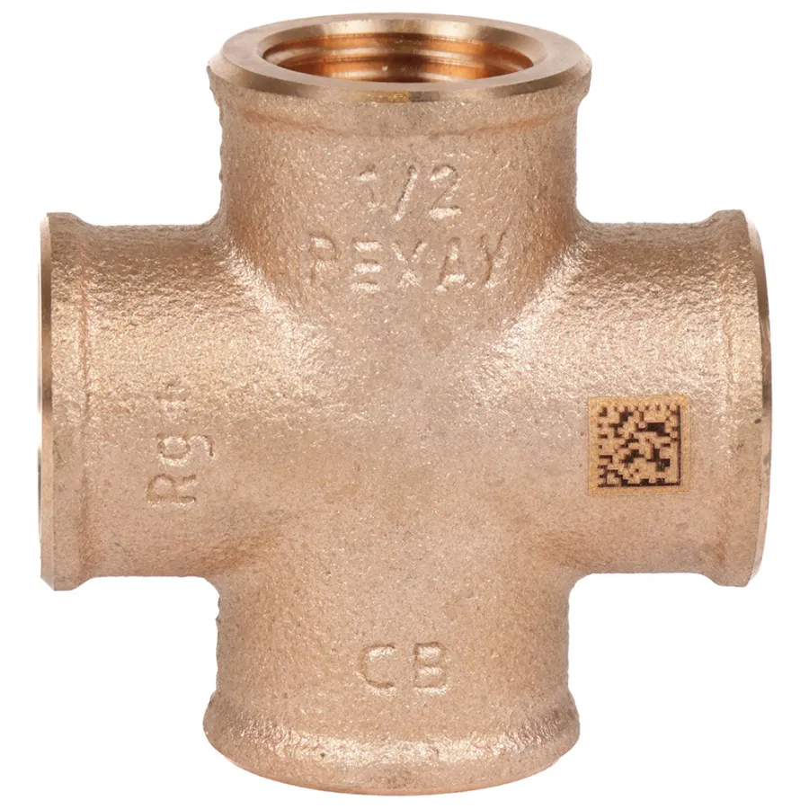 Крестовина бронзовая РЕХАУ AURLINE Rp1/2", RX+