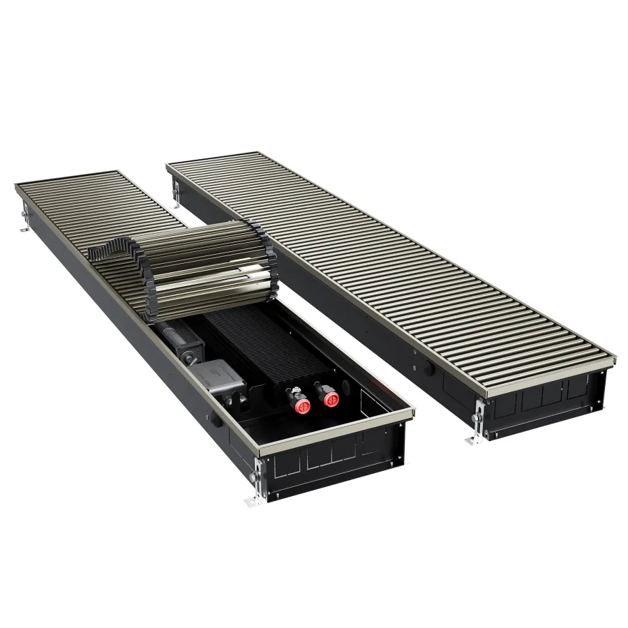 Конвектор внутрипольный Royal Thermo ATRIUM TURBO-90/250/2000-DG-U-LB