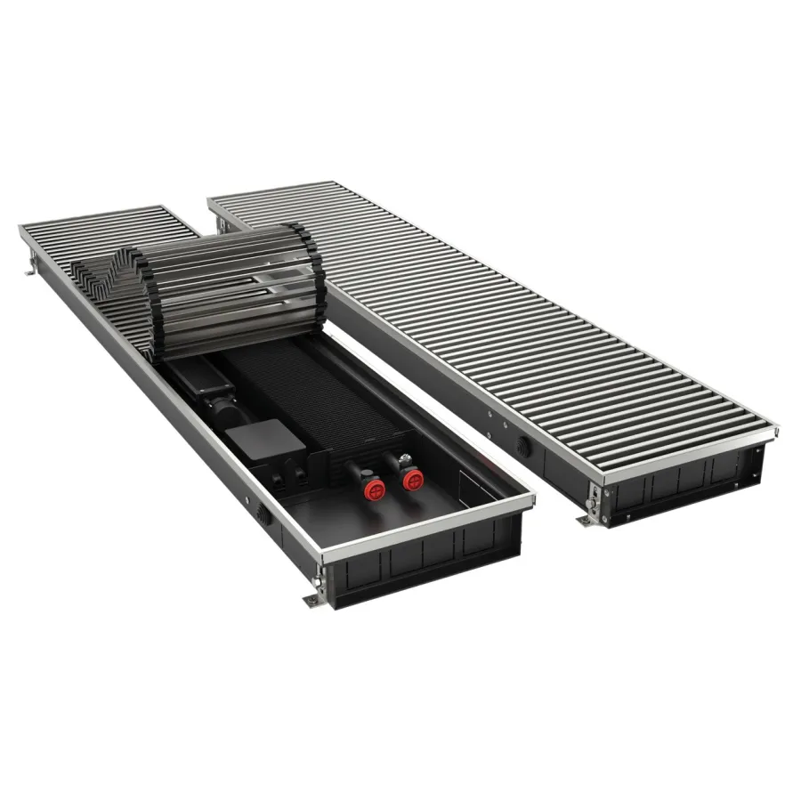 Конвектор внутрипольный Royal Thermo ATRIUM TURBO-80/180/2400-DG-U-NA