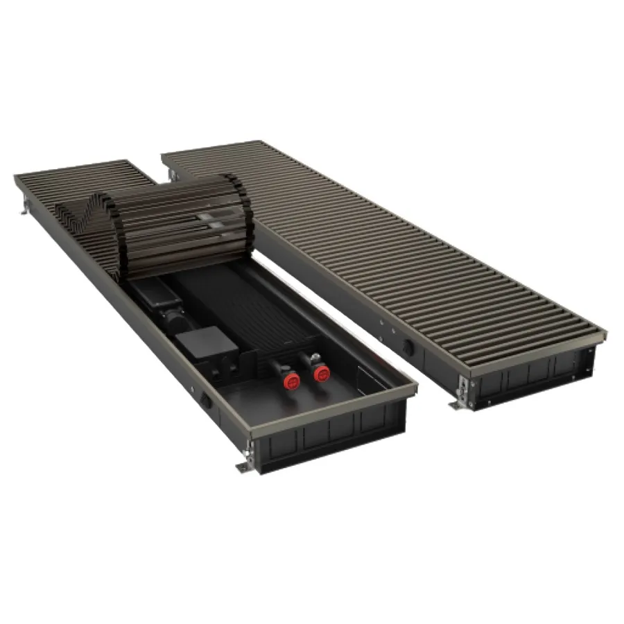 Конвектор внутрипольный Royal Thermo ATRIUM TURBO-80/180/1200-DG-U-DB