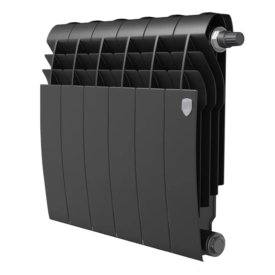 Радиатор Royal Thermo BiLiner 350 Noir Sable VR80 - 6 секц.