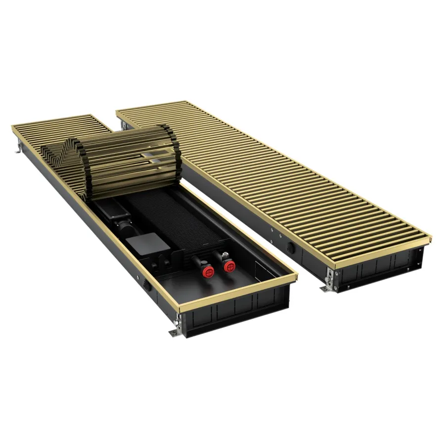 Конвектор внутрипольный Royal Thermo ATRIUM TURBO-80/180/1600-DG-U-AU