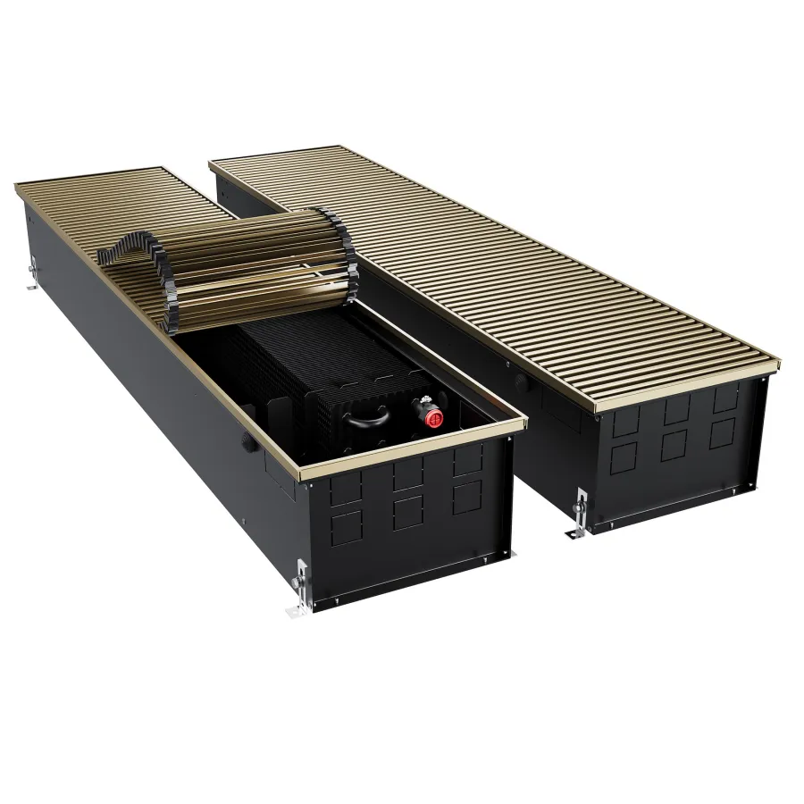 Конвектор внутрипольный Royal Thermo ATRIUM TURBO-190/300/2300-DG-U-AU